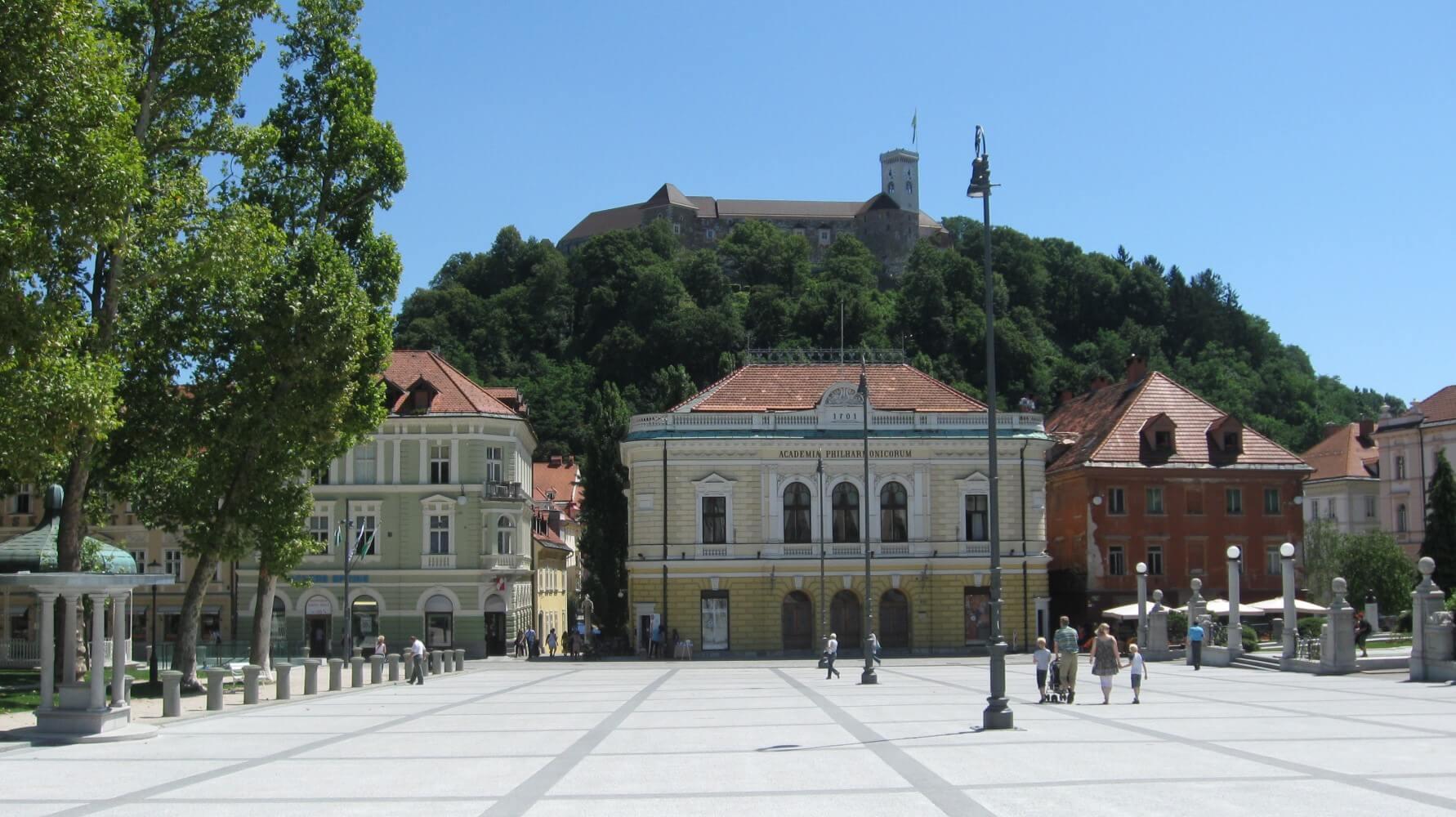 Visit Ljubljana Congress Square.