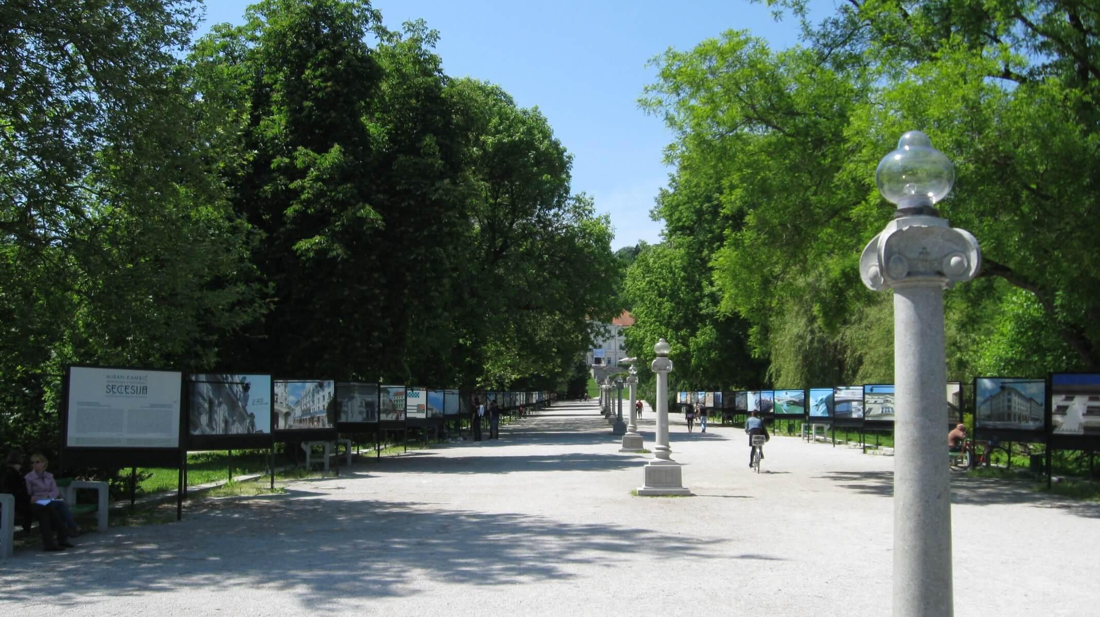 Sightseeing in Ljubljana center surroundings