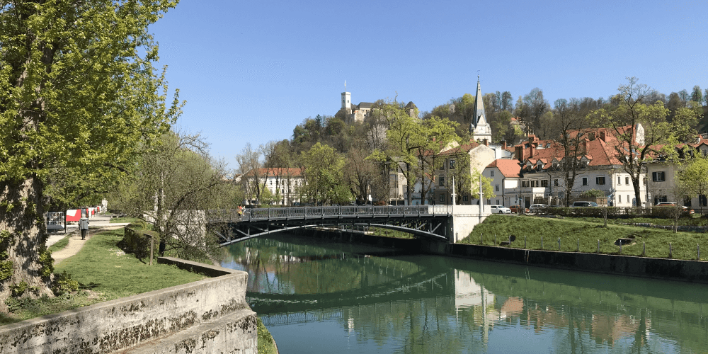 Sightseeing in Ljubljana, Ljubljanica river