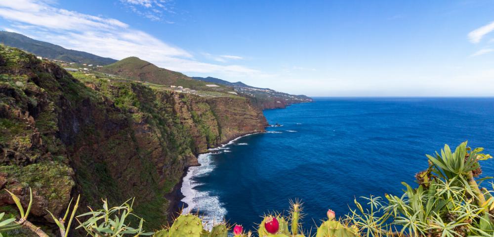 Klifi in plaže, Kanarski otoki, La Palma