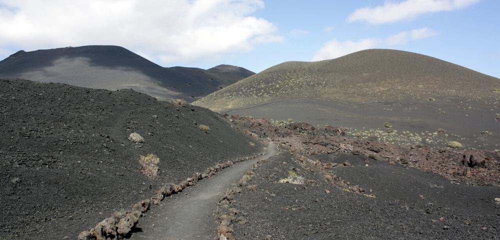 La ruta de los volcanes, pot po verigi vulkanov, pohodništvo Kanarski otoki, La Palma