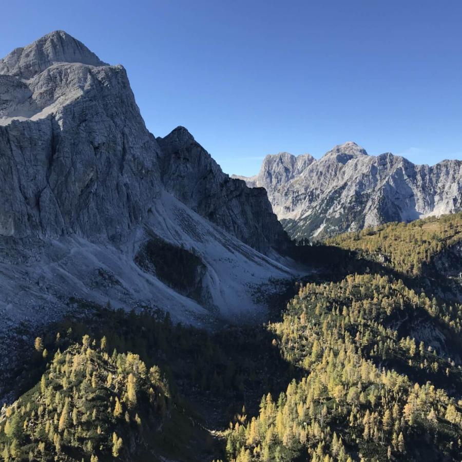 Vandrovc-Globetretter exploring Alpine part of Slovenia